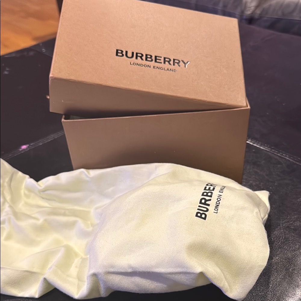 Burberry Kids White Slip-On Sneakers